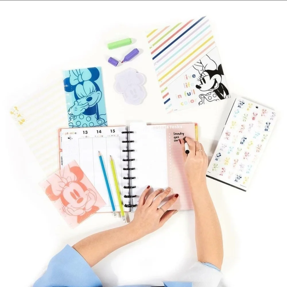 The Happy Planner Disney Minnie Mouse Classic Planner Companion & Extension Pack